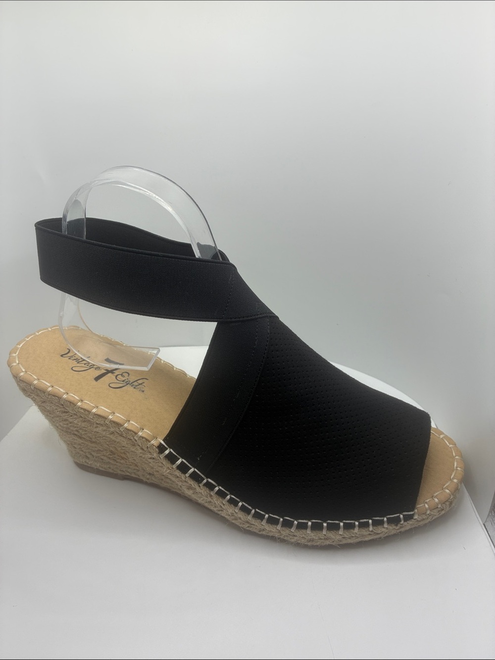 VINTAGE 7 EIGHT WOMAN WEDGE ESPERDRILLES BRITNEY 10M